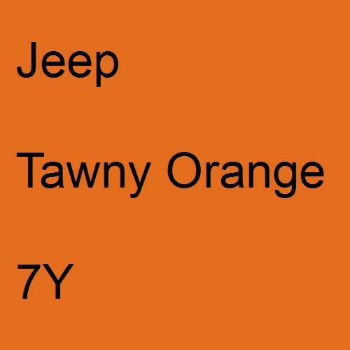 Jeep, Tawny Orange, 7Y.